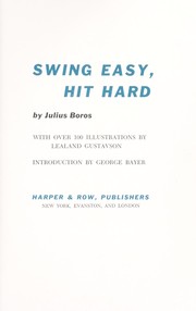 Cover of: Swing easy, hit hard by Julius Boros