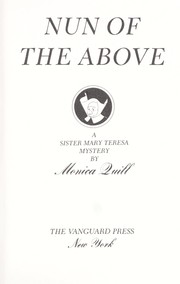 Cover of: Nun of the above : a Sister Mary Teresa mystery by 