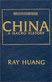 Cover of: China by Ray Huang