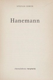 Hanemann by Stefan Chwin