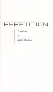 Cover of: Repetition