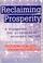 Cover of: Reclaiming Prosperity