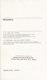 Cover of: Midwifery by R. G. Law