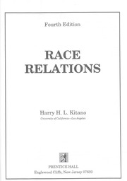 Cover of: Race relations by Harry H. L. Kitano