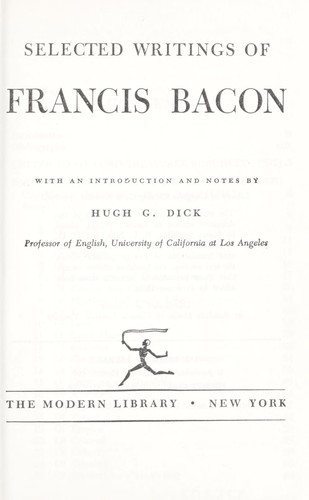 essay written by francis bacon