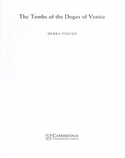 Cover of: The tombs of the Doges of Venice
