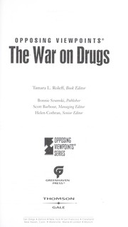 Cover of: War on drugs : opposing viewpoints by 