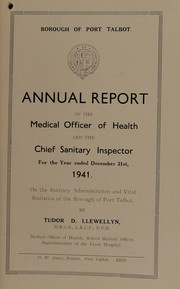 Cover of: [Report 1941]