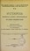 Cover of: Hysteropexia abdominalis anterior intraperitonealis pri zadnikh smieshcheniiakh matki