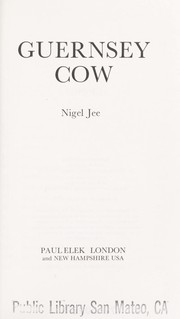 Cover of: Guernsey cow