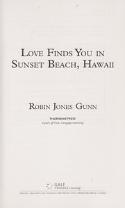 Cover of: Love finds you in Sunset Beach, Hawaii | Robin Jones Gunn