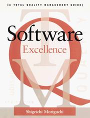 Cover of: Software excellence: a total quality management guide