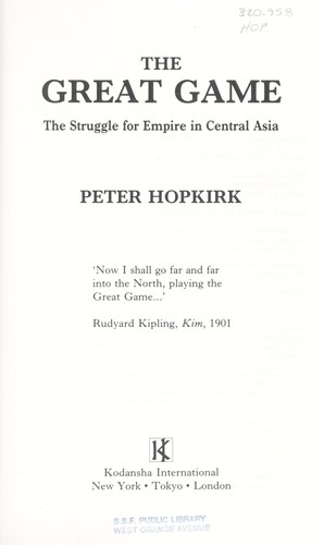 The Great Game by Peter Hopkirk