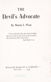 Cover of: The devil's advocate. by Morris West
