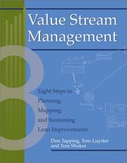 Cover of: Value Stream Management