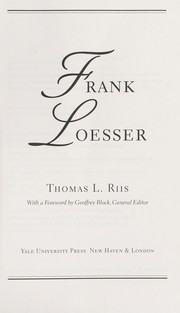 Cover of: Frank Loesser