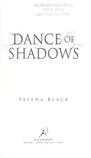 Cover of: Dance of shadows by Yelena Black