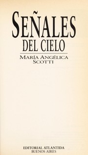 Cover of: Señales del cielo by María Angélica Scotti