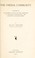 Cover of: The Oneida community
