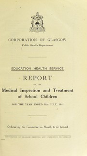 Cover of: [Report 1941] by Glasgow (Scotland)