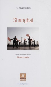 The rough guide to Shanghai