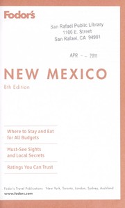 Cover of: Fodor's New Mexico by 