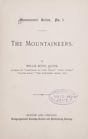 Cover of: The mountaineers