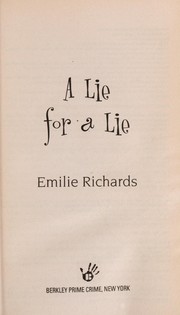 Cover of: A lie for a lie