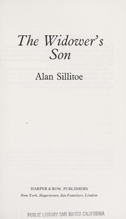 Cover of: The widower's son by Alan Sillitoe