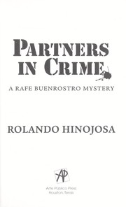 Cover of: Partners in crime: a Rafe Buenrostro mystery