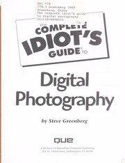 Cover of: The complete idiot's guide to digital photography