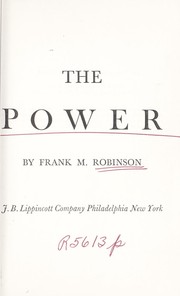Cover of: The power. by Robinson, Frank M.