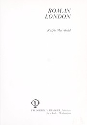 Cover of: Roman London. by Ralph Merrifield