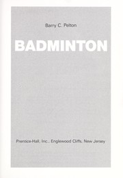 Cover of: Badminton