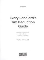 Cover of: Every landlord's tax deduction guide by Stephen Fishman