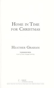Cover of: Home in Time for Christmas