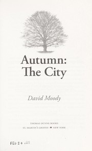 Cover of: Autumn: the city