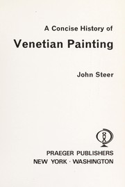 Cover of: A concise history of Venetian painting.