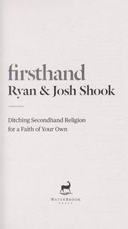 Firsthand by Ryan Shook