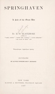 Cover of: Springhaven by R. D. Blackmore