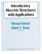 Cover of: Introductory discrete structures with applications