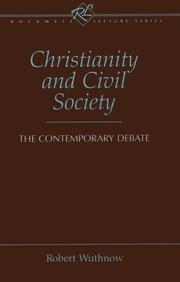 Cover of: Christianity and civil society: the contemporary debate