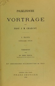 Cover of: Poliklinische Vortr©Þge by Jean-Martin Charcot