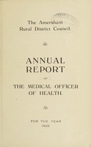 Cover of: [Report 1925]