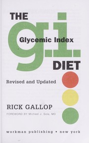 Cover of: The G.I. diet by Rick Gallop
