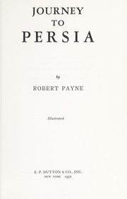 Cover of: Journey to Persia.