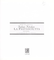Cover of: La pastasciutta: pasta dishes
