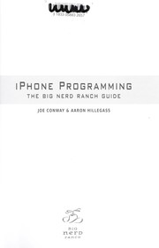 iPhone programming by Joe Conway
