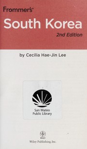 Cover of: Frommer's South Korea by Cecilia Hae-Jin Lee