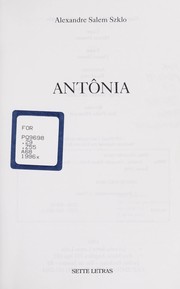 Cover of: Antônia by Alexandre Salem Szklo